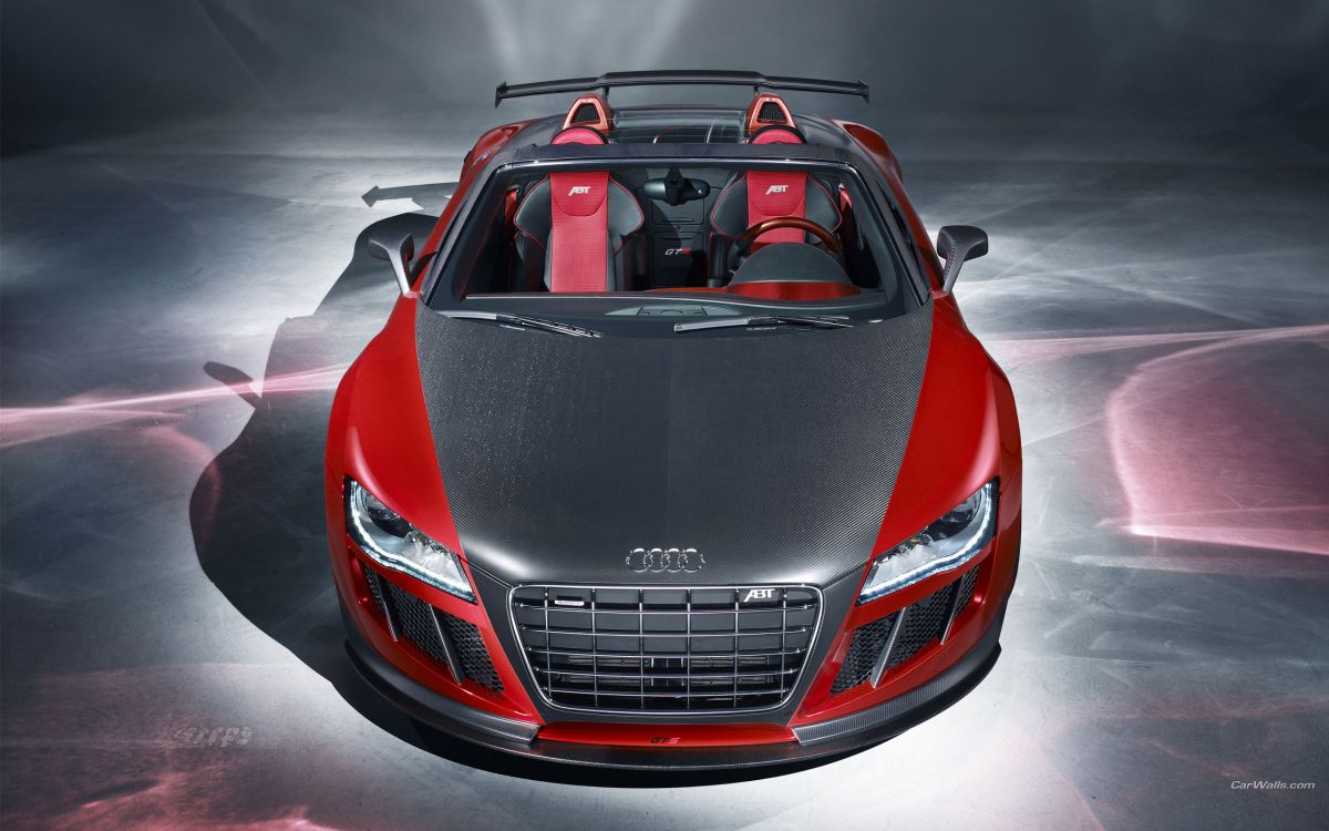 Обои авто, audi, спорткар, abt sportsline, audi r8 в разрешении 2560x1600