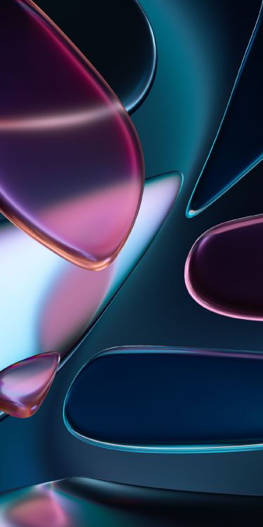 Обои свет, арт, графика, смартфон, автомобильное освещение в разрешении 1200x2400