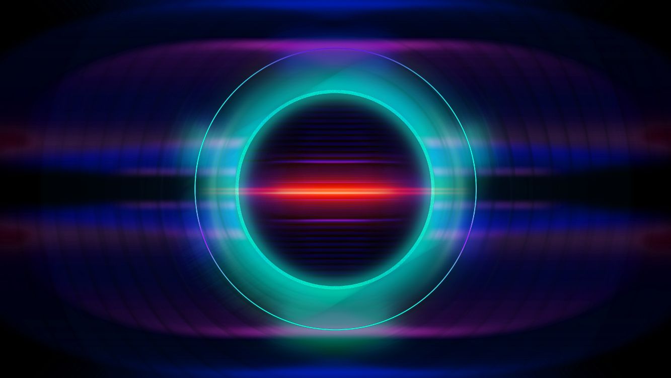 Обои абстрактное искусство, графика, синий, свет, электрик в разрешении 5120x2880