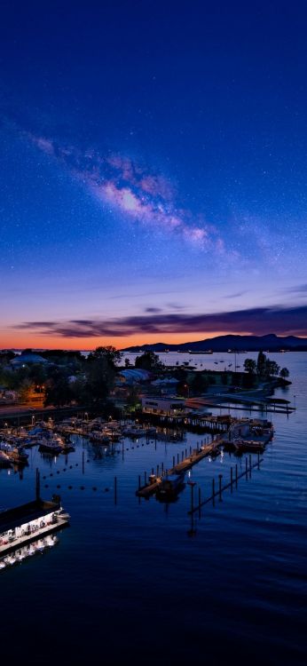 Обои Ванкувер, вода, облако, гидроресурсы, атмосфера в разрешении 1080x2340