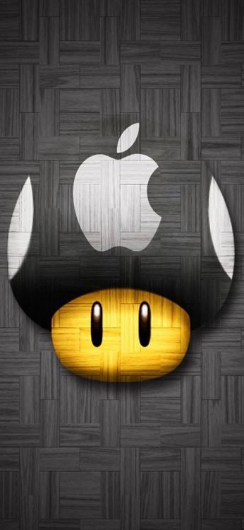 Обои древесина, иллюстрация, улыбка, арт, fondos де pantalla де zomboy в разрешении 1242x2688