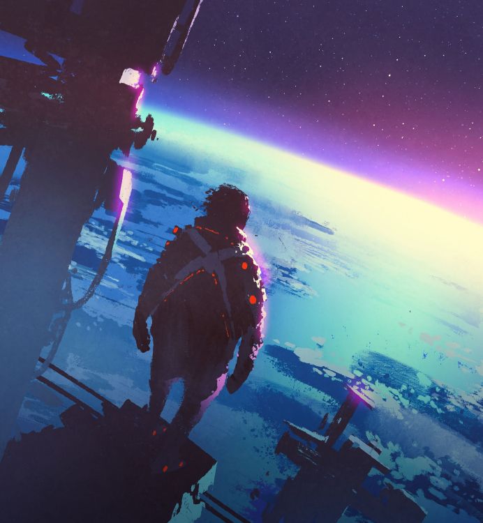 Обои Huawei, Honor Play, Научная фантастика, сознание и научная фантастика, фикция в разрешении 2160x2340