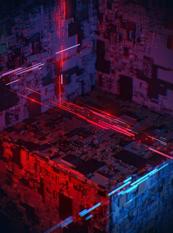 Обои Razer, Razer Phone 2, Razer Phone, смартфон, красный цвет в разрешении 1900x2560