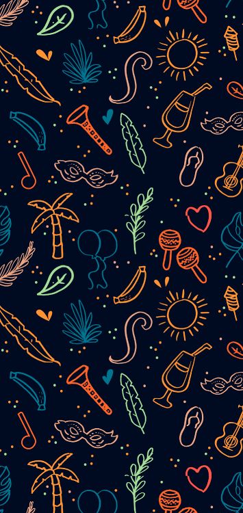 Обои узор, дизайн, визуальное искусство, иллюстрация, текст в разрешении 1420x3000