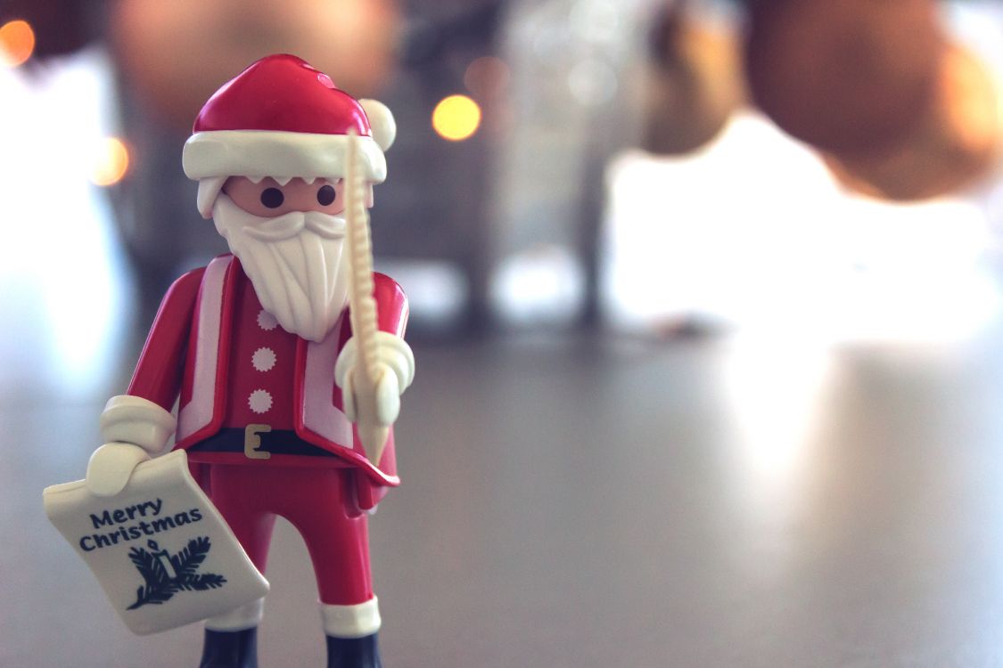 Обои Санта-Клаус, Рождественский день, игрушка, Рождество, палец в разрешении 4887x3258