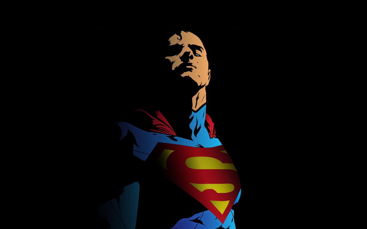 Обои Супермен, супергерой, арт, иллюстрация, графика в разрешении 3840x2400