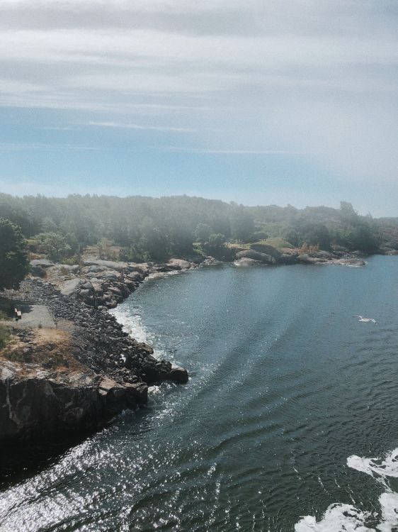 Обои побережье, мыс, водоем, горный рельеф, зима в разрешении 2826x3768