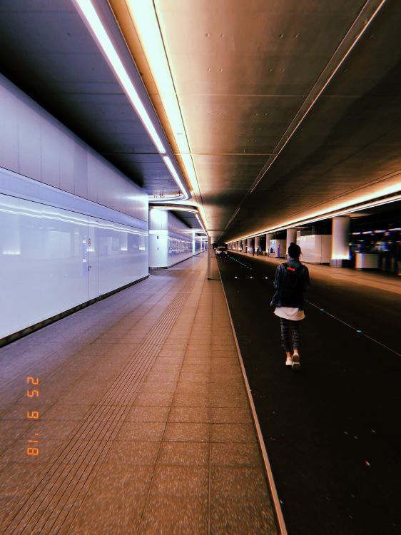 Обои скоростной транспорт, освещение, свет, инфраструктура, потолок в разрешении 3024x4032