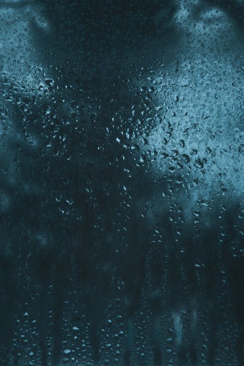 Обои синий, вода, черный, атмосфера, дождь в разрешении 4000x6000