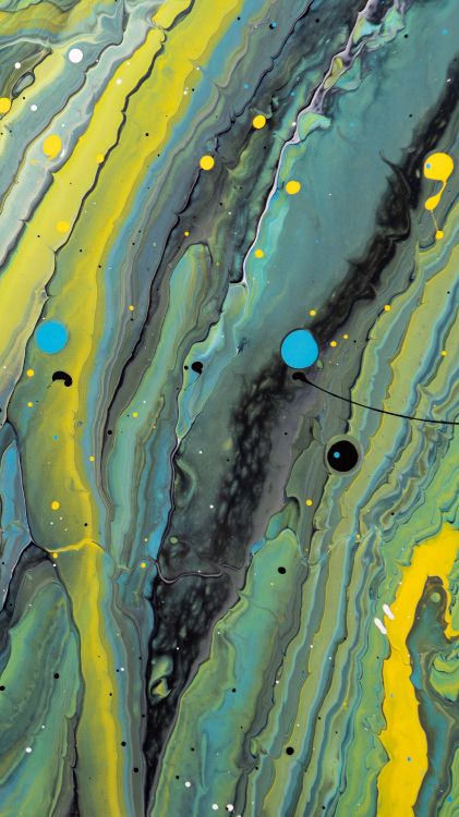 Обои арт, абстрактное искусство, экорегион, окружающая среда, склон в разрешении 2160x3840