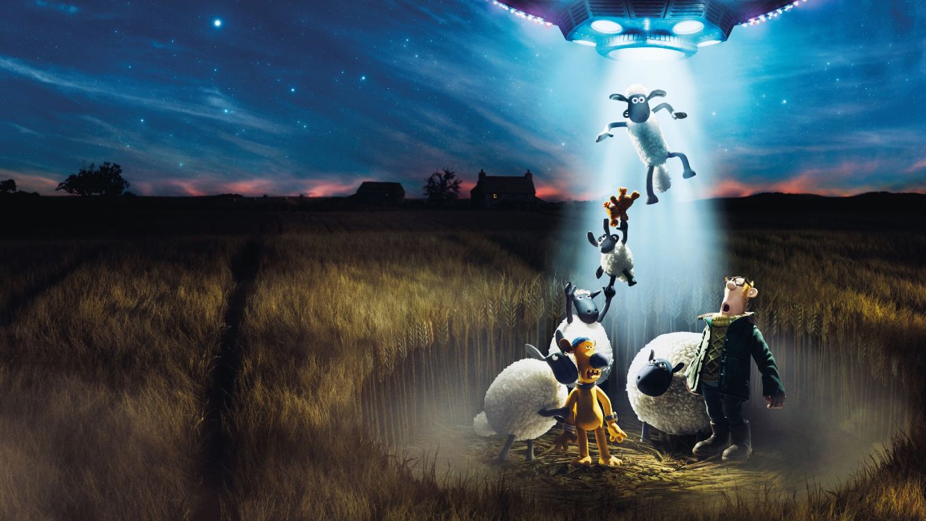 Обои агеддон кино фильм овца шон, Шон овечка лечит, кинорежиссер, Научная фантастика, анимация в разрешении 5120x2880