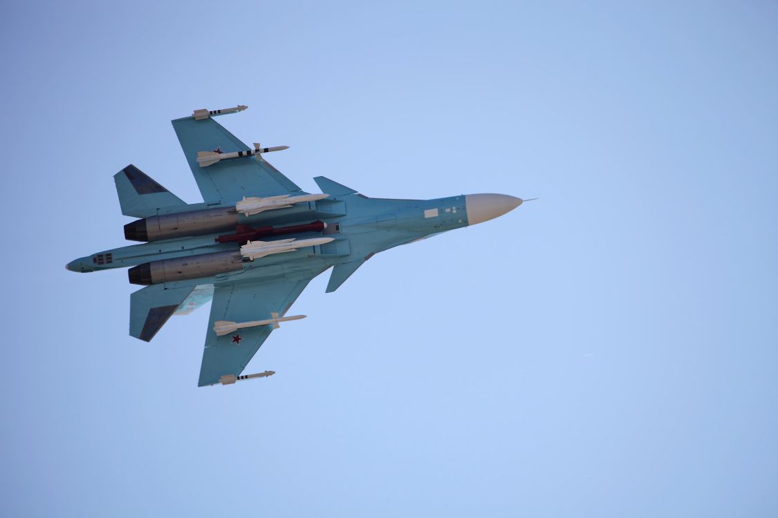 Обои российские ВВС, самолеты, самолет, военный самолет, воздушные силы в разрешении 5616x3744