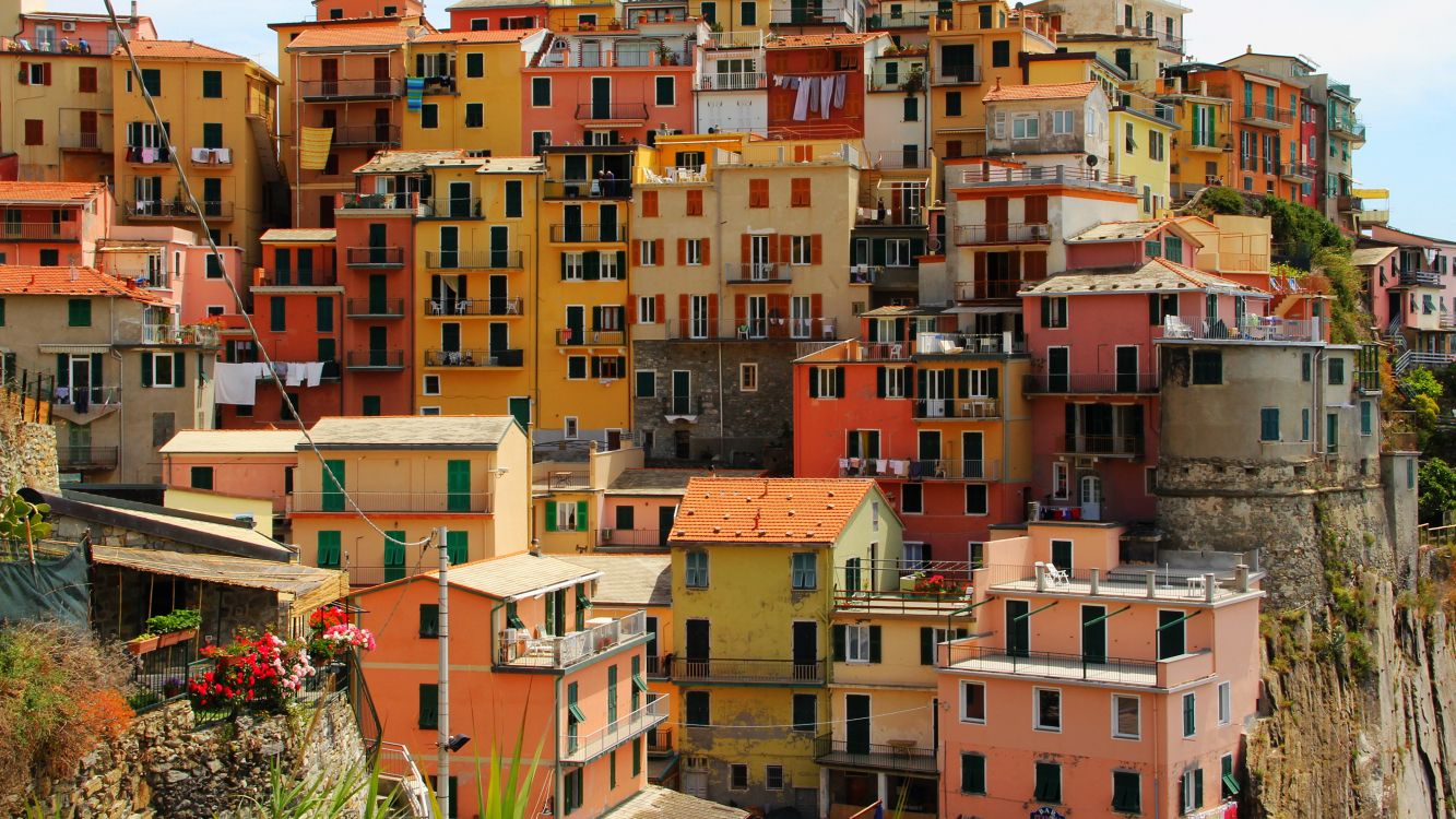 Обои город, жилой район, соседство, городок, городской район в разрешении 3840x2160