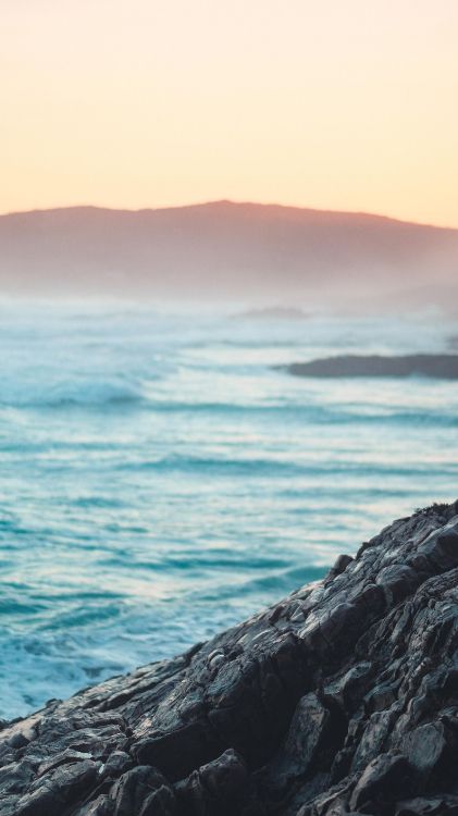 Обои пейзажи волн, океанская волна, звуки океана, волна, вода в разрешении 2160x3840