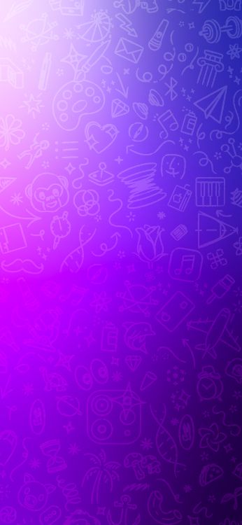 Обои сирень, Фиолетовый, пурпур, Аква, пурпурный цвет в разрешении 1290x2796