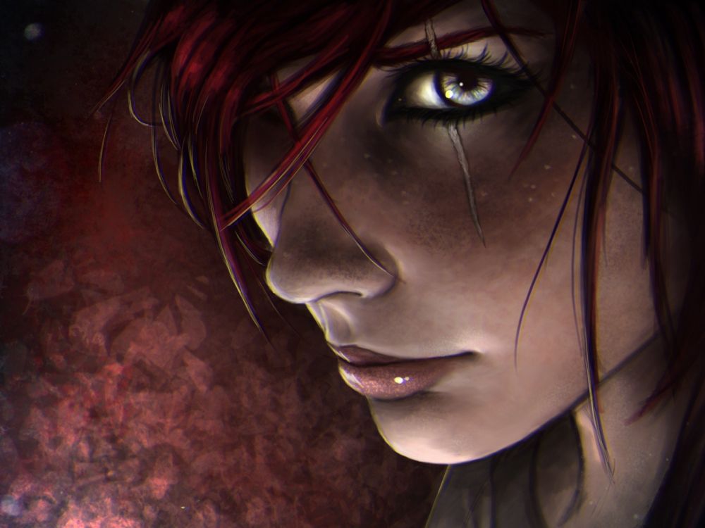 Обои красота, нос, бровь, брови, Лига легенд в разрешении 2048x1536