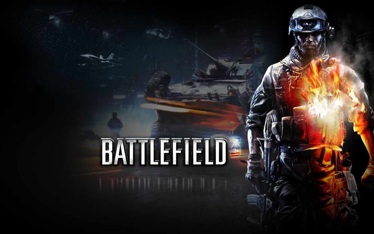 Обои компьютерная игра, боевик, игры pc, battlefield 3, фильм в разрешении 1920x1200