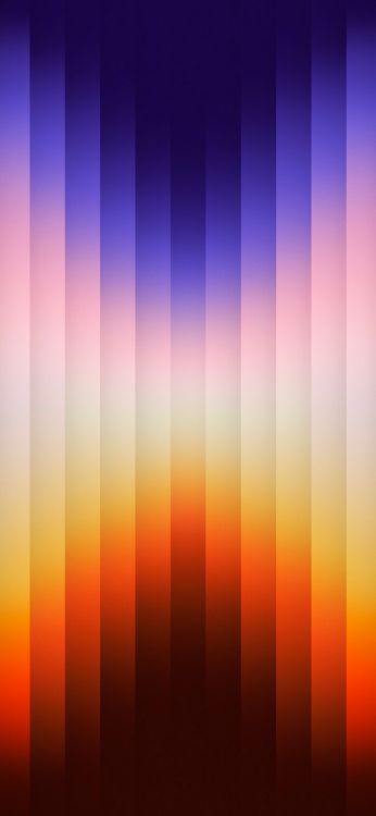 Обои яблоко, ios, iOS 14, смартфон, пурпур в разрешении 1420x3073