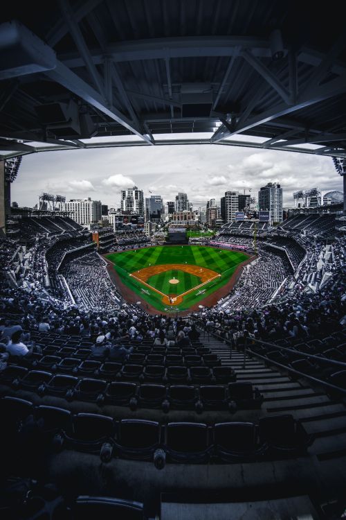 Обои бейсбол, стадион, бейсбольное поле, бейсбольный парк, спортивные объекты в разрешении 4000x6000