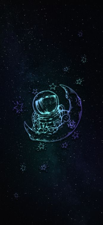 Обои атмосфера, wisgoon, астрономический объект, наука, круг в разрешении 1080x2340