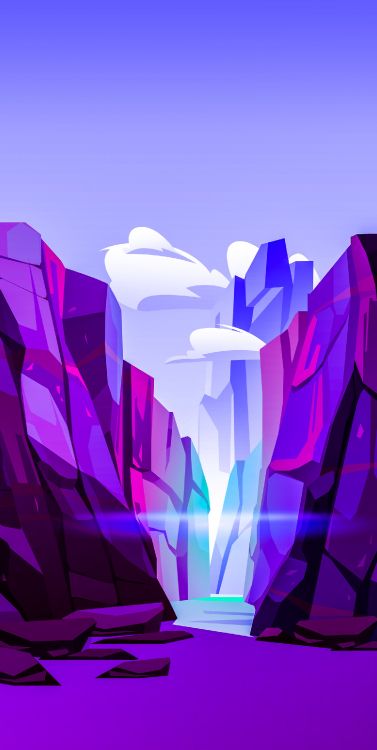 Обои рисование, векторная графика, мультфильм, иллюстрация, арт в разрешении 1536x3050