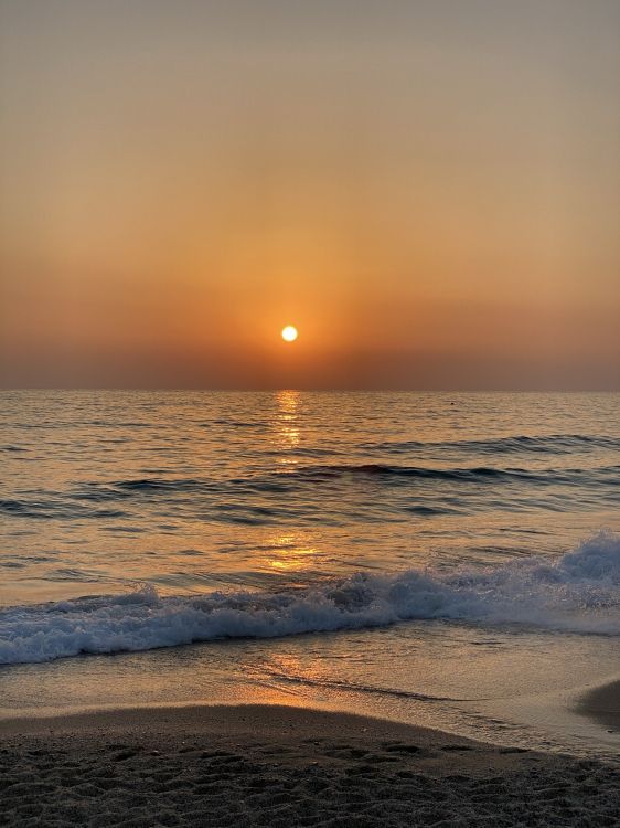 Обои море, вода, атмосфера, послесвечение, жидкий в разрешении 1536x2048