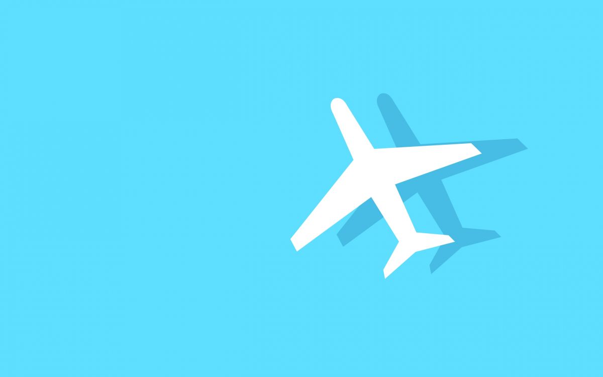 Обои синий, воздушное путешествие, авиаперелеты, крыло, синий цвет в разрешении 2560x1600