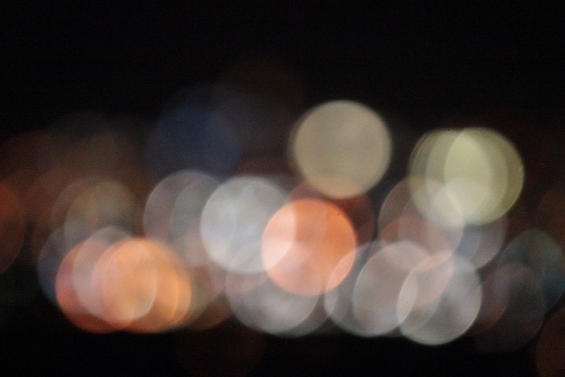 Обои свет, боке, графика, ночь, освещение в разрешении 3456x2304